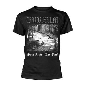 Burzum Unisex Adult Hvis Lyset Tar Oss T-Shirt / Black